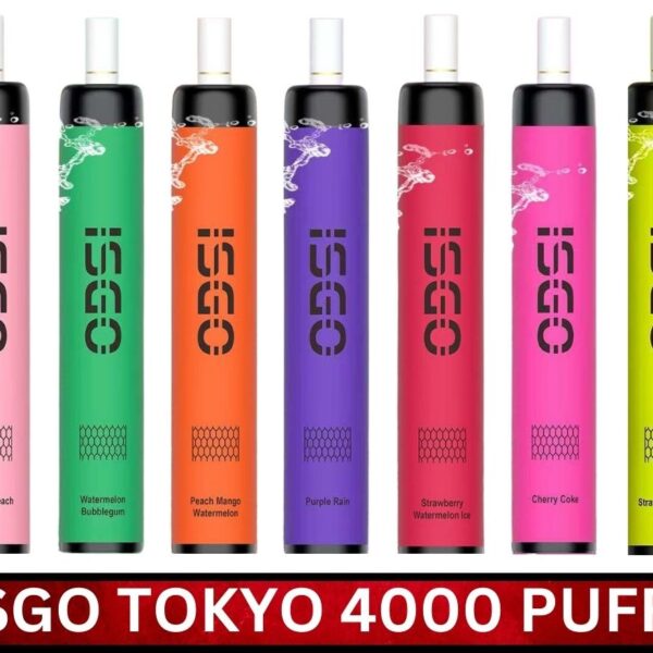 Isgo Tokyo 4000 Puffs Disposable Vape In UAE