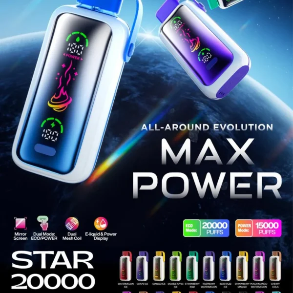 Vozol Star 20000 Puffs